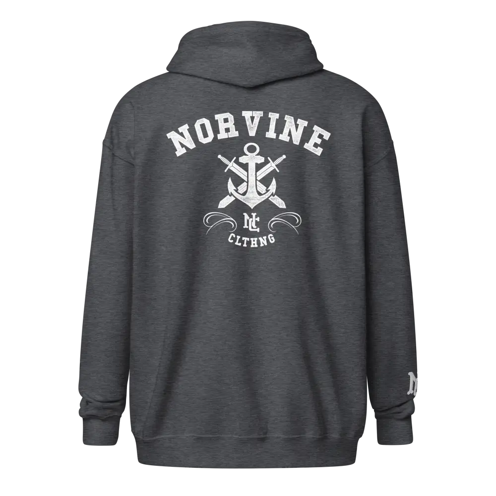 Anchor Heavy Blend Zip Hoodie - Norvine